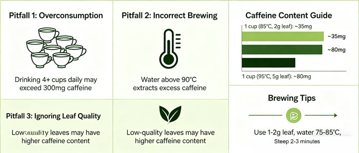 8 Common Green Tea Caffeine Mistakes For New Drinkers