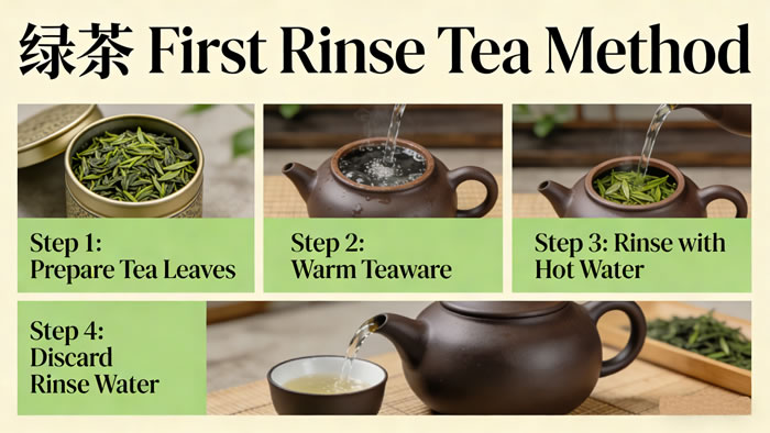 First Rinse Tea Method