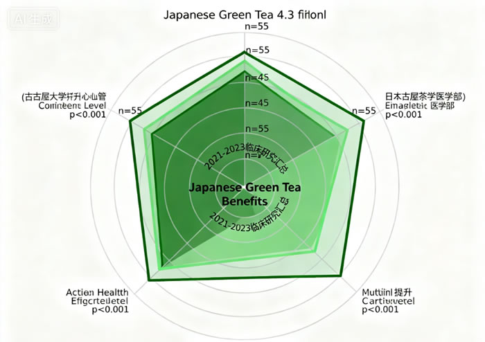 Japanese Green Tea Benefits Clinical Data