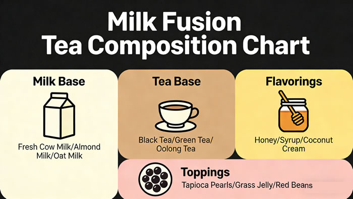 Milk fusion tea chart