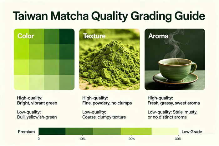 Taiwan Matcha Quality Grading Guide