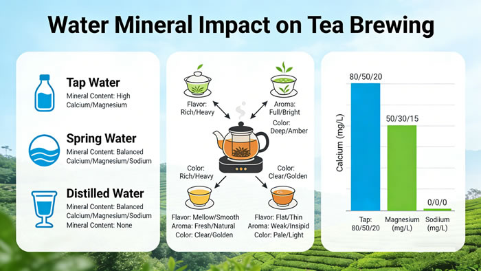 Water mineral impact chart